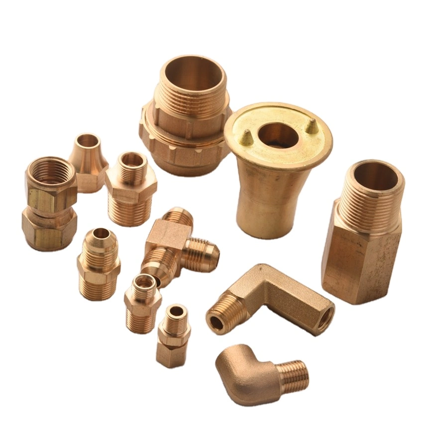 Brass L Pipe Elbow Coupling Union Sanitary Tap Connector Fitting for Water