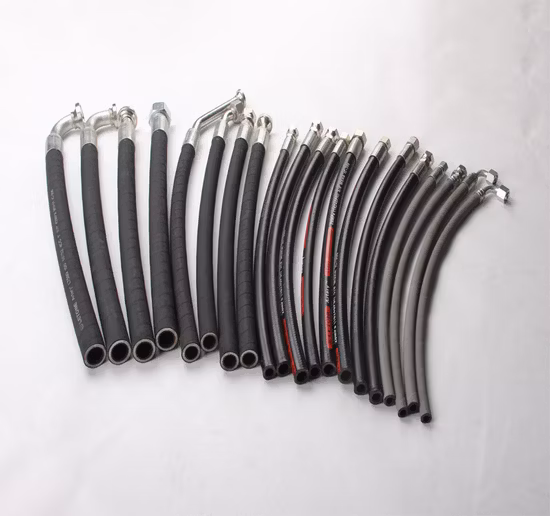 Lt SA6991 Fabricantes de mangueira hidráulica Melhor preço Fio de aço de borracha Mangueira de alta pressão Tubo hidráulico Especificações SAE para máquinas de construção ISO18752